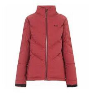 Oakley Burgundy Snow Down Performance Fit Ski Snowboard Woman’s Jacket. Size S.